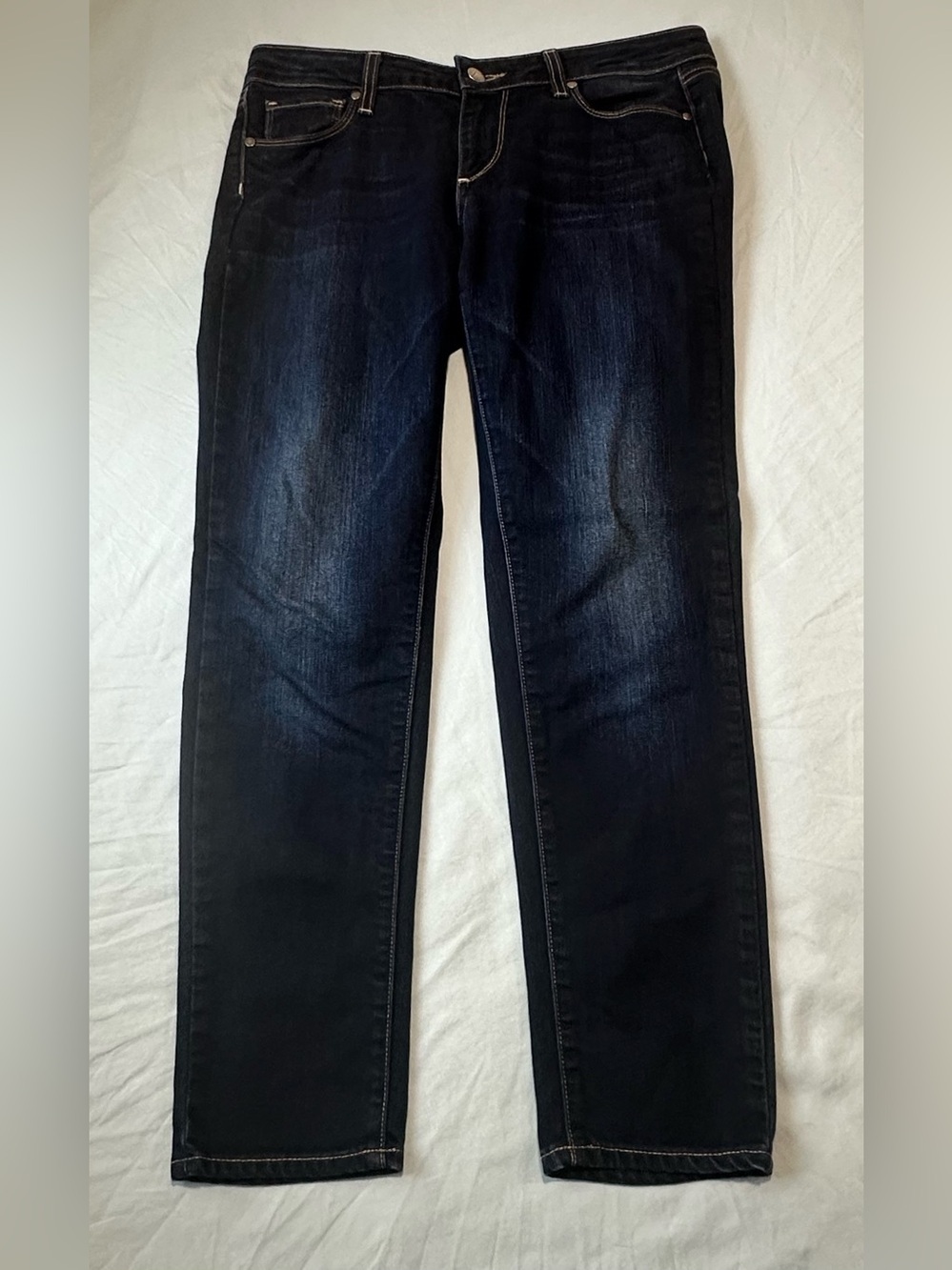 Paige Premium Denim Roxie Capri Dark Wash Jeans Size 28